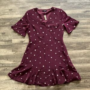 NWT Star print Madewell dress. Size 6